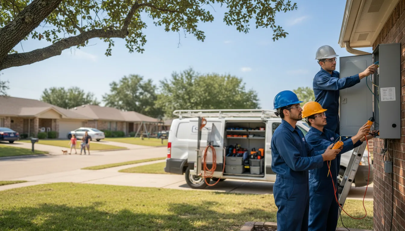 Certified electrician providing emergency electrical services in Inwood, IA